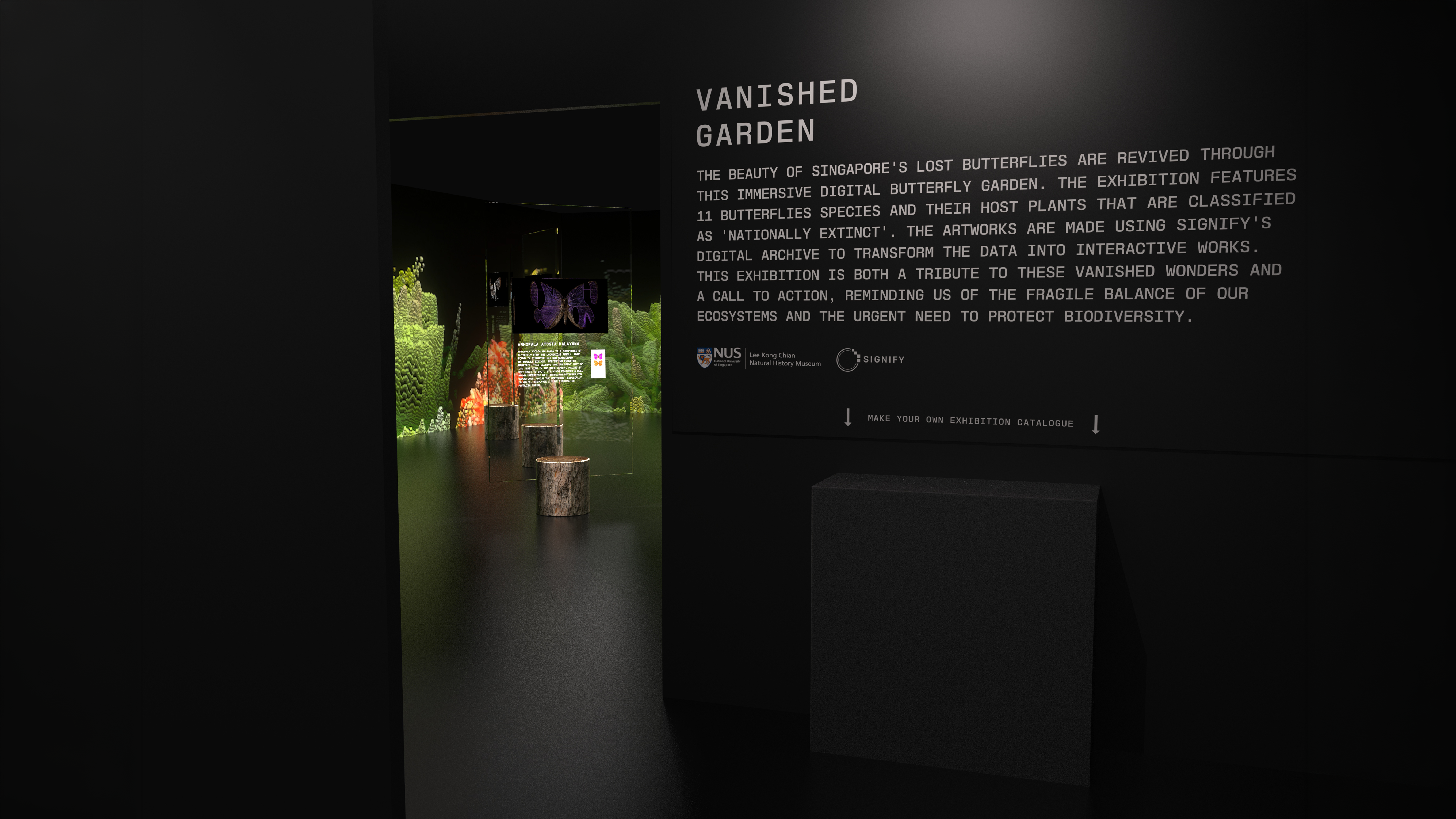 Vanished Garden Interactive Screen Interaction Showcase